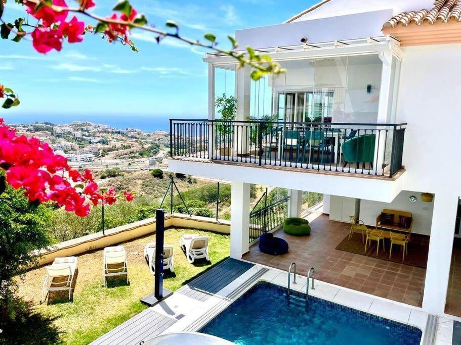 Mirador Panoramic Sea Views - Private Villa Mijas Dış mekan fotoğraf