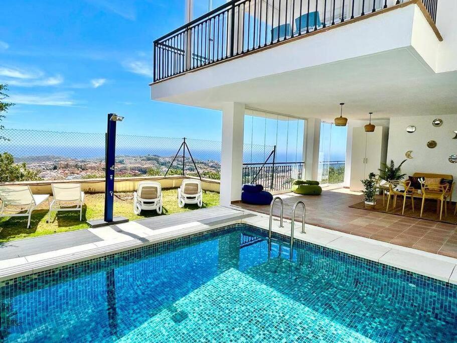 Mirador Panoramic Sea Views - Private Villa Mijas Dış mekan fotoğraf