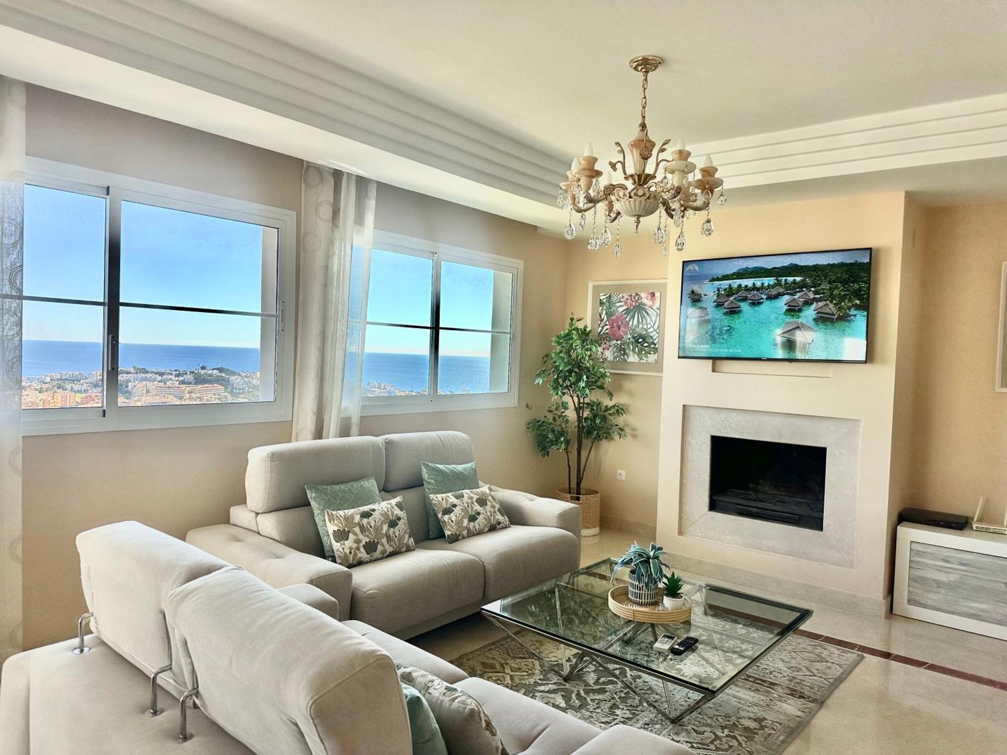 Mirador Panoramic Sea Views - Private Villa Mijas Dış mekan fotoğraf